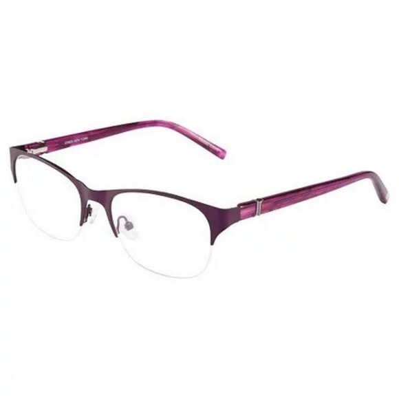JONES NEW YORK Eyeglasses J482-PUR-51 Size 51/18/square BRAND NEW